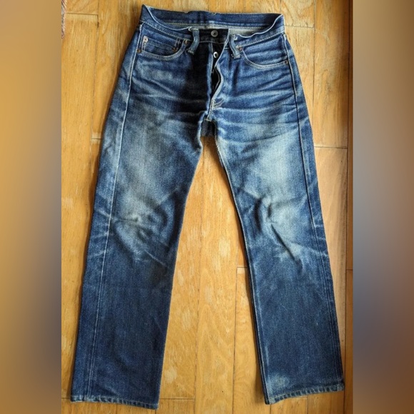 *Cannot Find since move 😭* IRON HEART Jeans Selvedge DENIM JAPAN W:28 Inseam:28 - Picture 1 of 7